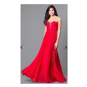 NWT Alyce Long Sweetheart Dress – Size 2